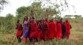 Nice Nailantei Lenge'ete at a Moran forum in Mogadi, Kenya 2013 (Anja Legtenberg)